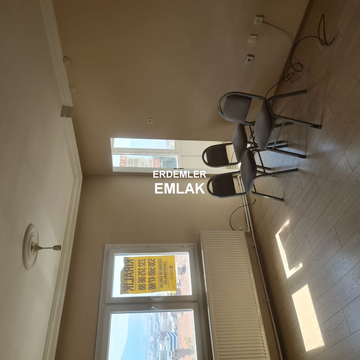 ERDEMLERDEN EVKA 3 DE ARA KAT BAKIMLI MANZARALI DOGALGAZLI DAİRE