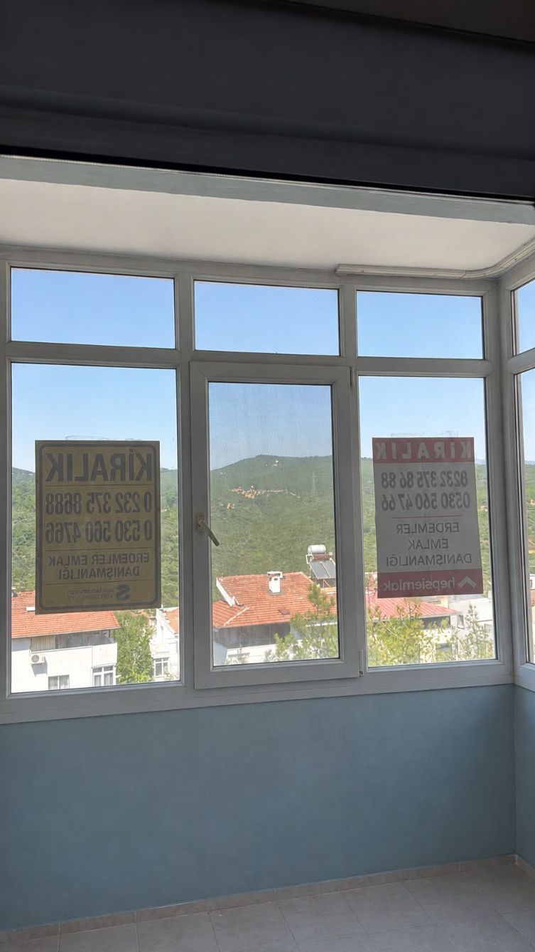 ERDEMLERDEN EVKA 3 ÜN MERKEZİNDE ARA KAT BAKIMLI MANZARALI